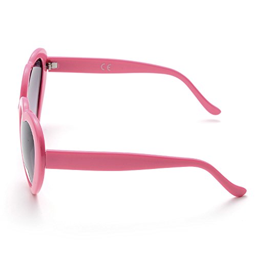 Party Sunglasses Heart Eyewear for Adults 12pcs UV Protection Neon Color4