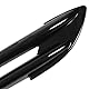 OUKENS Fender Side Vent Trim Cover, 2pcs Car Side Fender Vent Dekoration Ersatzteil für Subaru BRZ 2017-2020(Schwarz)