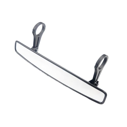 Espejo retrovisor ancho UTV de 1,75 pulgadas para barra antivuelco redonda de moto y RZR XP