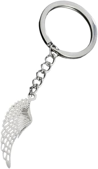 Keychain Angel Wing Pendant Keyring Key Holder Men Women Key Chain Wallet Bag Pendant Charms Gift for Birthday Christmas Festival Valentine's Day - Image 5