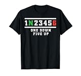 Motorcycle Gear Shift One Down Five Up Biker Men Women Kids T-Shirt
