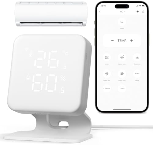 WOOX Smart Wireless Controller for Air Conditioner, WiFi Home Aut...