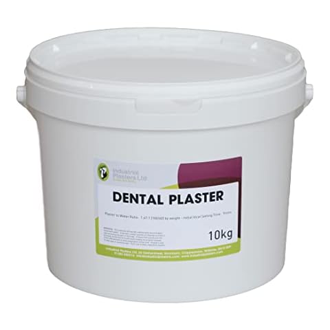 Dental Plaster, White Casting Plaster of Paris, BPB Formula Dental Plaster (10kg Bucket) Cover