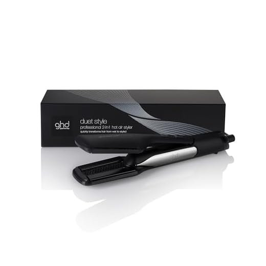 ghd duet hair style | 2-in-1 Glätteisen + Haartrockner, Hot Air Styler für die Verwandlung von nassem zu gestyltem Haar - Schwarz