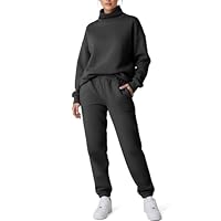 Smith & Solo Jogginghose Damen – Baumwolle Frauen Winter Sporthose, Laufhosen Fitness High Waist, Sweatpants Freizeithose Lang, Jogging Hose Trainingshose Anthrazit M