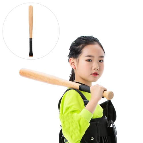 MUSISALY Solid Wood Baseball Bat Baseball Bat Wood Practical Baseball Bat Handheld Baseball Stick Bat for Baseball Handheld Baseball Bat Retro Baseball Bat Training Baseball Bat Wooden Bat