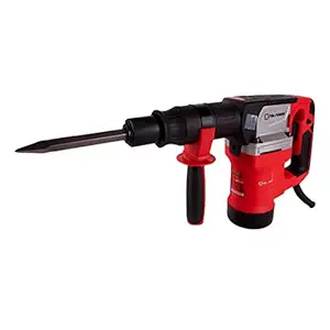 Xtra power Toolfi 0810 Powerful Demolition Hammer/Concrete Breaker with Chisel Hammer Bits Pistol Grip Drill (Red, 17 mm Chuck Size, Model No XPT-436, 5kg), Corded-electric