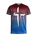 Mens 2025 Casual Fashion Faith Cross Jesus Shirt Plus Size Short Sleeve Crewneck T-Shirt Funny Graphic 3D Printed Christian Religious Bible Tops Wine