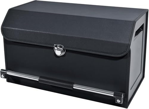 Amazon.co.jp: XCF 収納ボックス トランク 皮革 車家両用 アウトドア