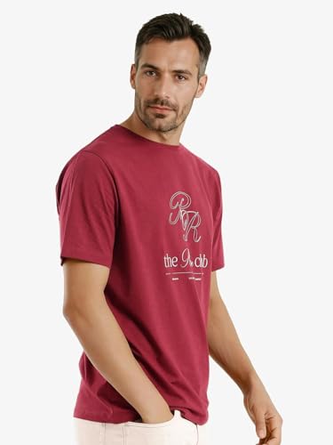 Image of Rare Rabbit Regular fit Plain t-Shirt