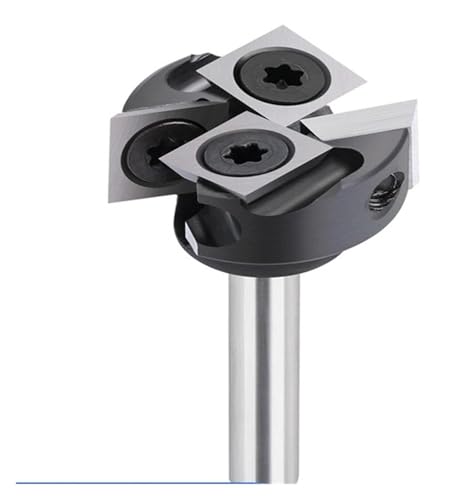 Fraise à raboter à 4 cannelures style insert pour un surfaçage CNC net