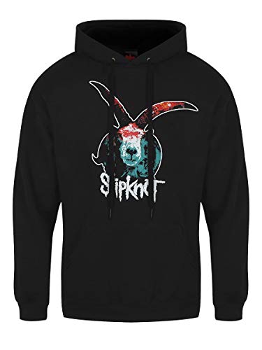 Sweat à capuche Slipknot imprimé authentique couleur noire taille M