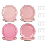 Sûr et respectueux de l'environnement : ces assiettes sont fabriquées en papier compostable non toxique, sans danger pour vous et l'environnement. Ajoutez de la couleur et du style à votre fête sans renoncer à la durabilité