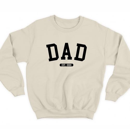 Dad Sweatshirt Papa Sweatshirt Father's Day Sweatshirt Father's Day Gift New Dad Gift Men's Sweatshirt Personalized Custom Dad Sweater4