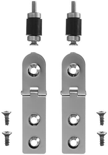 Duravit Para zawiasów pokrywa pisuarowa Fizz, chrom, 0061231000