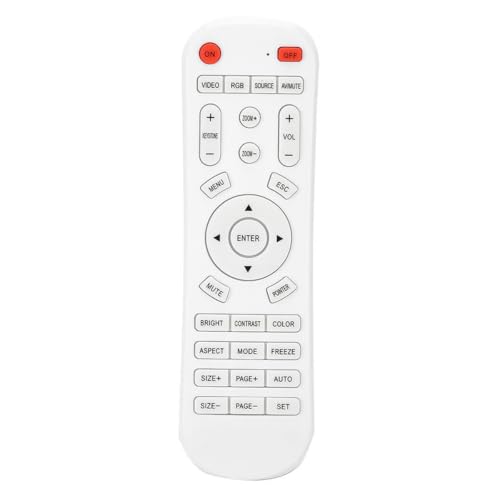 Nicear Universal Projector Remote Control Replacement for Projectors and Smart TVs Remote Controller 10m Transmission Distance Control for Receiver