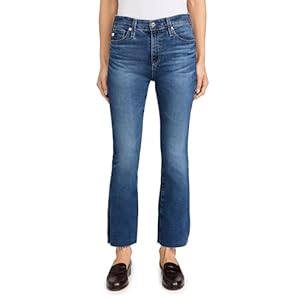 AG Adriano Goldschmied Women’s Farrah Boot Crop Jeans