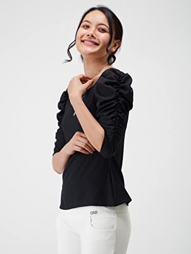 Image of AASK Casual Solid Women Top