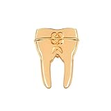 zahngold ankauf preis Material: Metall Zahnmikroskop Laryngoskop Frauen Gebärmutter Teströhrchen Neuron Rn Caduceus Brosche Pin Metall Abzeichen Broschen Stifte, Zahn-Gold