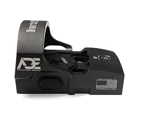 Ade Bertrillium Rd3-013 Red Dot+Rear Sight Optic Mounting Plate/Adapter For All Glock (Non-Mos,Non-Aftermarket Slide) Standard Models,Canik Tp9Sf And Taurus Gx4,G3C&G3 With Factory Steel Sights Pistol #TOP6