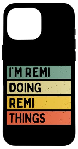 I'm Remi Doing Remi Things �ʔ������� �X�}�z�P�[�X iPhone 16 Pro Max �p