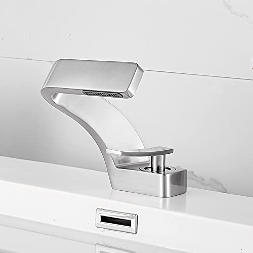 Faucet grifo dorado monomando para lavabo de baño de diseño moderno