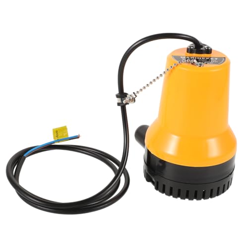 NULYLU Automatic Bilge Pump for Boats Submersible Dc Water Pump (1100 Gph) Float Switch Rule 1100