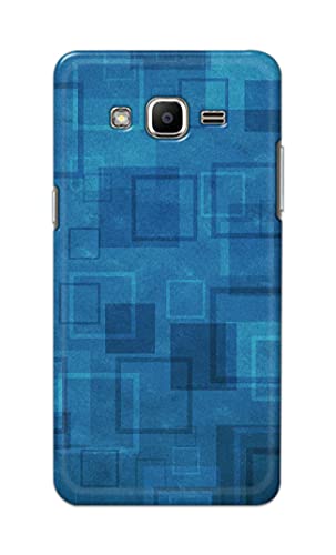 Image of Printed Hard Back Cover Case for Samsung Galaxy J2 2015 | Samsung Galaxy J2 2017 Back Cover (Plain Azure Blue) -1302