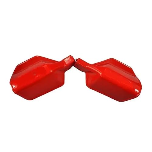 Protège-mains moto contre bris de levier XT600 TT350 protection poignées rouge