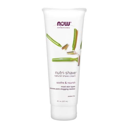 Now Foods Nutri-Shave Natural Shave Cream - 8 fl. oz. 4 Pack