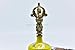 GK&CO. 5.5 Inches Buddhist Heart Chakra (Yellow Color)-Bell of Enlightenment Handmde in Nepal