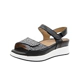 PieSanto - Sandalia 260422-N para: Mujer Color: Negro Talla: 43
