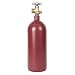 New 20 cu ft Steel Nitrogen Cylinder with CGA580 Valve