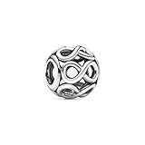 Tamaño: 10,5 x 10 mm. Pandora Abalorios Mujer plata - 791872