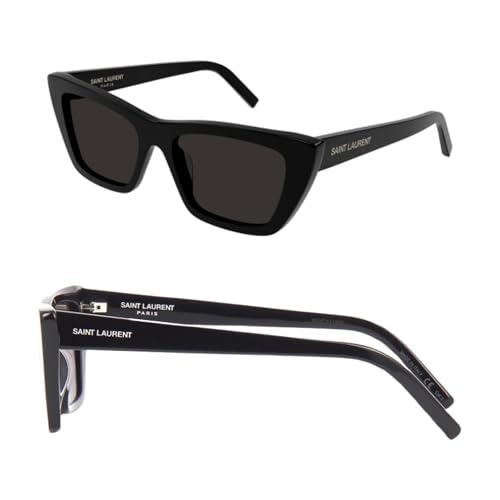 SAINT LAURENT SL 276 MICA Cat-Eye shape Sunglasses + Bundle with eSHADES Luxury Eyewear Kit
