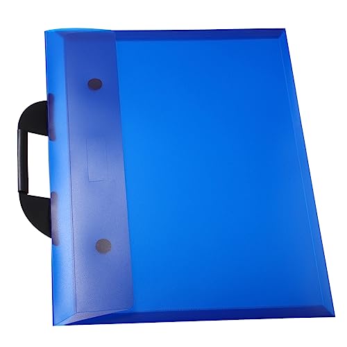 ARTIBETTER Multi Function Artwork Portfolio Bag Handheld File Storage Capacity Art Organizer for Office Students Artists Durable Design Transparent