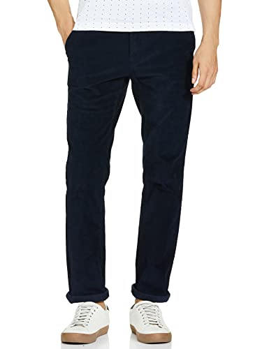 Image of Colorplus Men's Cotton Blend Solid Pattern Contemporary Fit Flat Front Casual Trouser