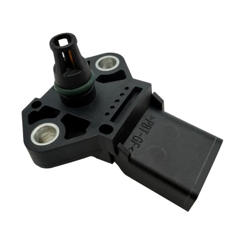 Image of PEIOUK MAP Turbo Boost Pressure Sensor Compatible with Audi A1 A3 A4 A6 Q5 Seat Ibiza Leon Toledo Skoda Fabia octavia VW Caddy Golf Jetta Multivan Passat Polo Tiguan Sharan Transporter V