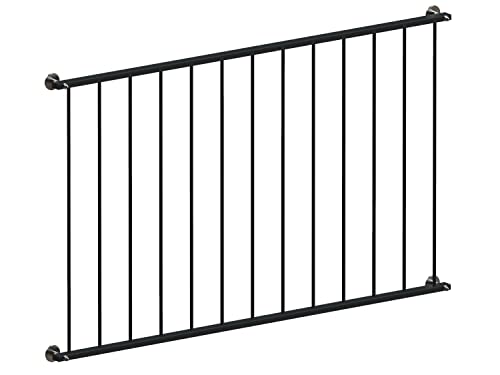 Französischer Balkon Modell Basic 2 farbpulverbeschichtet - vorgesetzt (bis 1200 mm) Cover