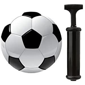 GI Sports New Black & White Football with High Performance Soccer Game Football with air Inflating Pump and Needle pin (Multicolor) (Black-White, Size 5) (B0C5WY8ZVF) Amazon Price History, Amazon Price Tracker