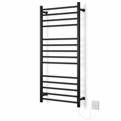 Manissa Matt Black 500 W x 1000mm H Dry Electric...