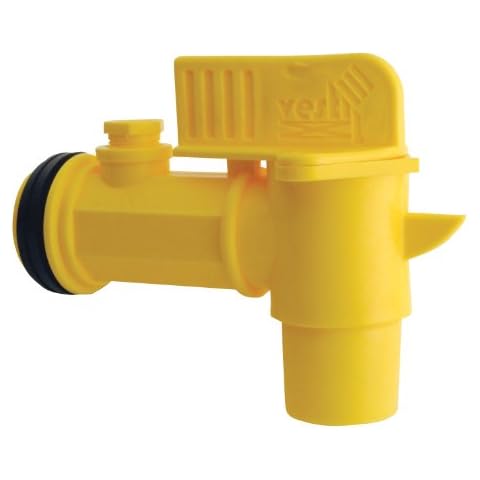 Vestil JDFT Plastic Manual Handle Jumbo Drum Faucet Cover