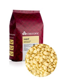 Chocolat Blanc de Couverture Pur - Qualité Professionnelle pour Glaçages et Moulages - 5kg