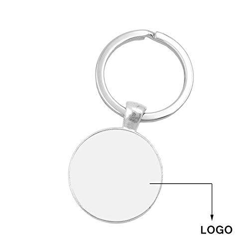 Hongtai Gepersonaliseerde fotohangers Custom Sleutelhanger Foto van uw Kind Grootouder Hield Hield One Gift voor Family Lid Gift (Color : 2, Size : 6 cm) - Image 4