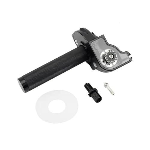 Poignée de gaz moto 22mm en alu CNC pour un contrôle précis