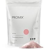 Promix BCAA Post-Workout Energy Powder - 5g Micronized BCAAs, Sugar Free, Plant Based, Vegan, Keto - Raspberry Lemon - 30 Servings (Pack of 1)