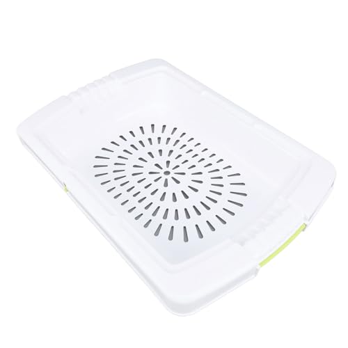 Hamwesh Tabla de Cortar Plástico Ajustable con Diseño para Colocar sobre el Fregadero, 43.99 cm x 30.99 cm miniatura 7