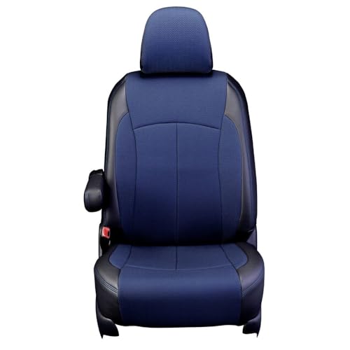 クラッツィオ(Clazzio) シートカバー 全席セット フィットハイブリッド(e:HEV) GR3 / GR4 / GR6 / GR8 R2(2020)/2〜R4(2022)/9 クロス ブラック×ブルー EH-2005 【12WHB2005KE】
