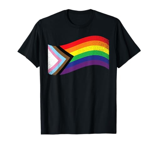 Pride Rainbow Flag Queer Lesben Gay CSD Party Wear LGBT T-Shirt