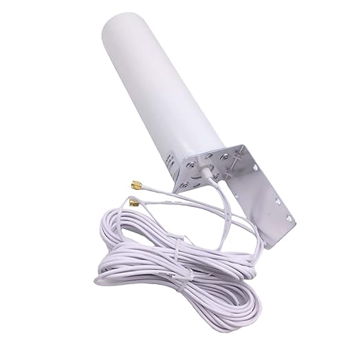 NOLITOY 3 Pcs Booster Barril Antena Amplificador Sinal Branco Interface Calibração Sma Lte Telefone